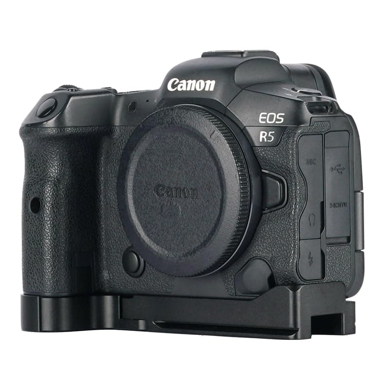 新品 キヤノン Canon EOSR6用ハンドグリップ（黒檀/エボニー） WEPOTO Canon R5/R5C/R6/R6 Mark II カメラハンドルグリップ