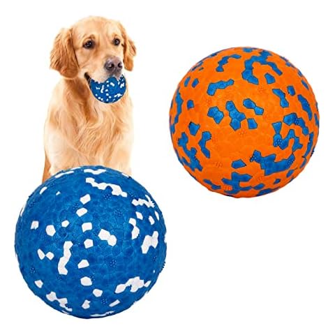 Jodsen 2 Pack Indestructible Dog Balls Cover