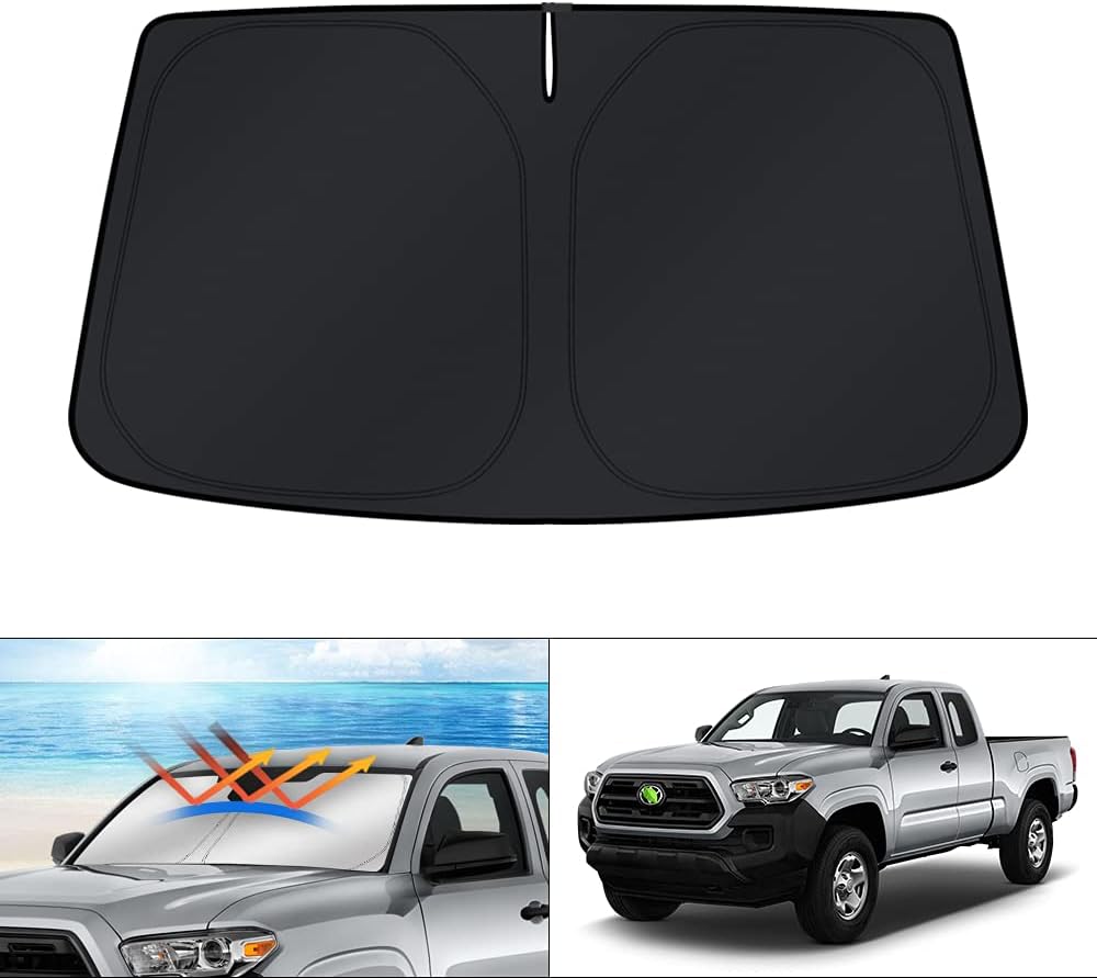 Heatshield, The Original Windshield Sun Shade, CustomFit for Toyota Truck