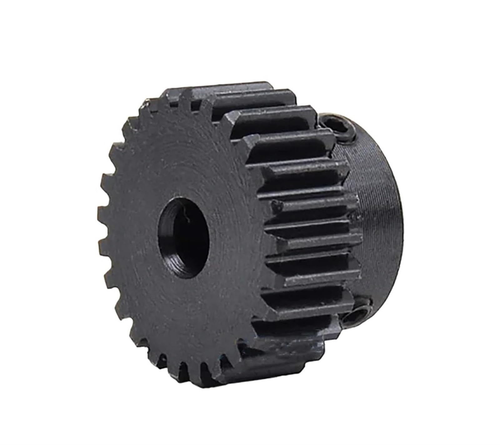 Bevel Gear Pinion Hardware Mechanical 1pcs 1 Module Spur Gear Motor Gear 1M 20T Steel Blackening Mechanical Transmission Gear Bore 4/5/6/6.35/7/8/10-12.7mm(10mm)