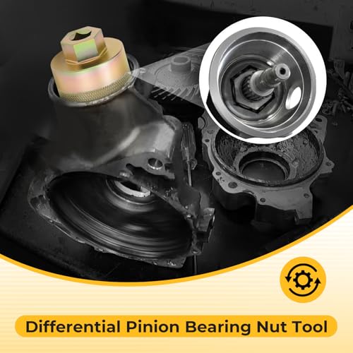Image of M MATI Front Differential Pinion Bearing Nut Tool For Kawasaki KVF650 KVF750 KVF360A /B /C KVF650 KVF700 Brute Force Prairie 2002-2021