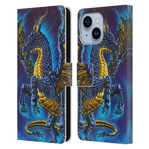 Housse iPhone 14 Plus portefeuille cuir Ed Beard Jr pour éviter les rayures d'écran
