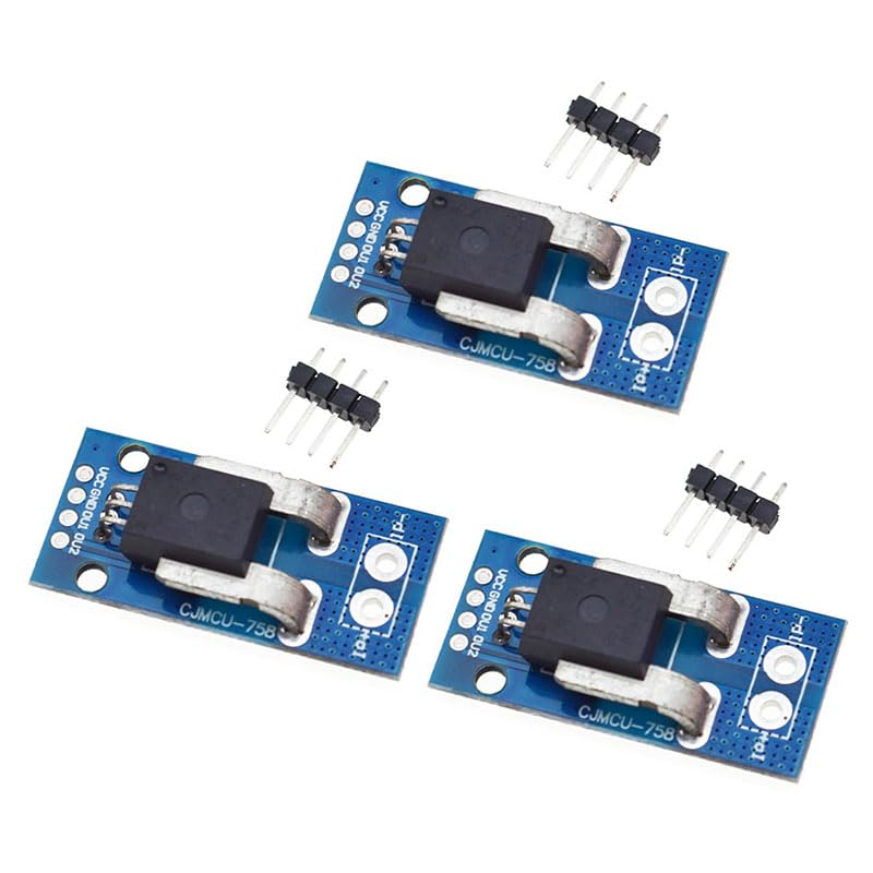 3Pcs ACS758 ACS758LCB-050B-PFF-T 50A Linear Current Sensor ACS758LCB 3-5.5V