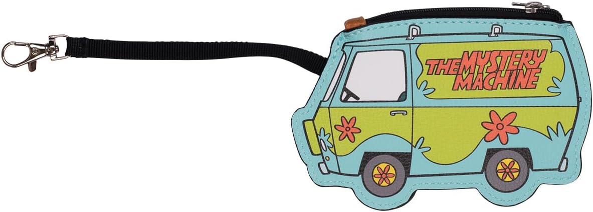 AI ACCESSORY INNOVATIONS Scooby Doo Big Face Cospaly Mini Backpack Purse with Mystery Machine Card Holder, Faux Leather, 10.5 Inch - Image 4