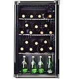 ⭐ BESONDERS STILVOLL: Die kompakten Maße und das edle, schwarze Design lassen den Kühlschrank als äußerst stilvoll erscheinen.