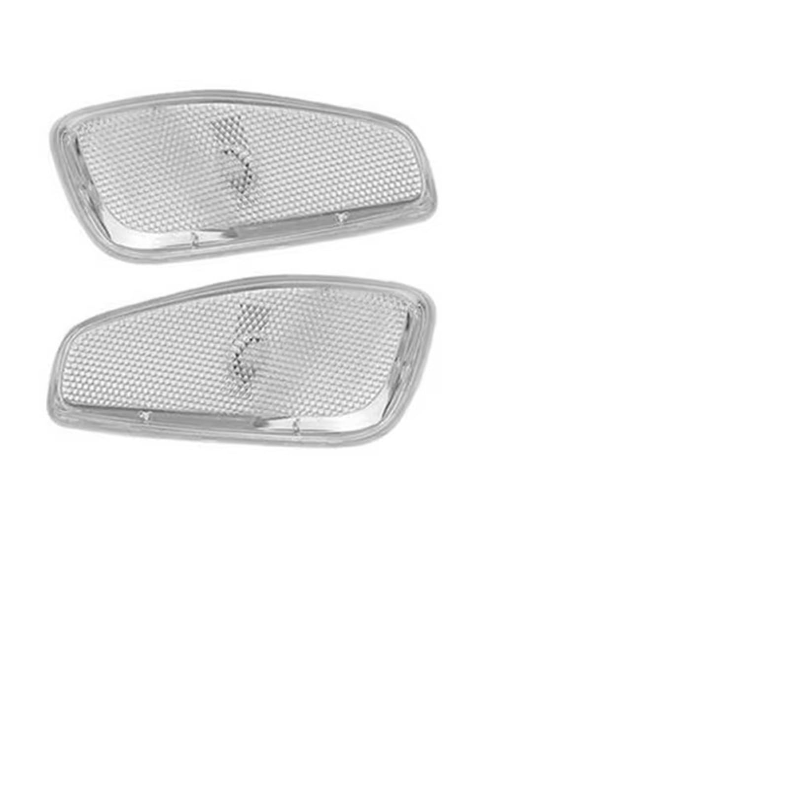 Indicatore Direzione 2 Pezzi Post Gratuiti Adatti Per Jeep Per RENEGADE 2014 2015 2016 Indicatori Direzione Laterali Arancione Fumo Freccia Specchietto(White (amber light))