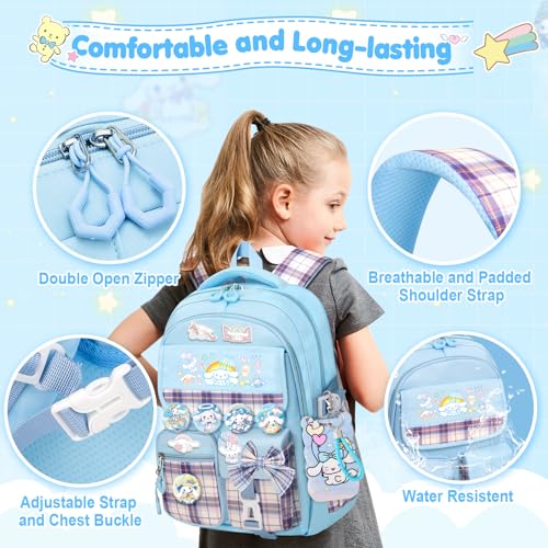 KIEAL Anti-Theft Backpack Set