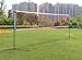 ZeHuoGe Portable Large Volleyball Net, Badminton Net with Carrying Bag Stand/Frame,Adjustable Height Tennis Net,Volleyball Net for Backyard, Indoor, Outdoor, Beach (Black, 20FT)
