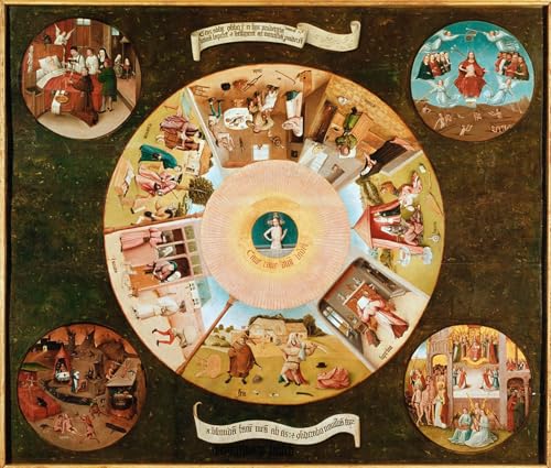 Affiche de Arts Jugement Dernier Hieronymus Boske | Toile Décoration Salon 60x90