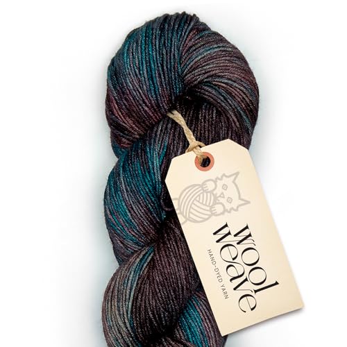 Superwash Merino Wool Yarn for Knitting & Crocheting - Premium Hand Dyed