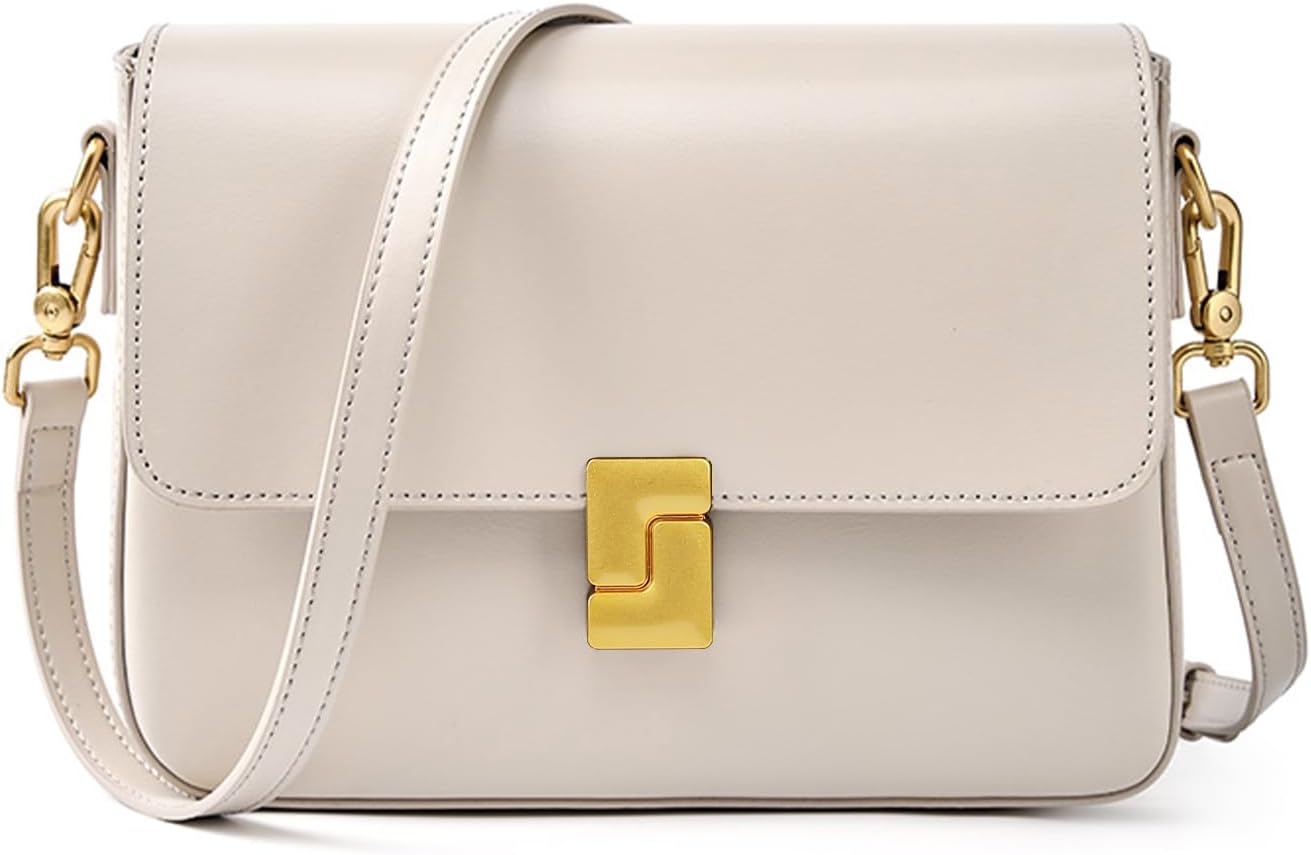 Shoulder Bags for Women, Genuine Leather Crossbody Purses Vintage Handbags-Adjustable Strap Designer Bags Shoulder Bags for Women, Genuine Leather Crossbody Purses Vintage Handbags-Adjustable Strap Designer Bags