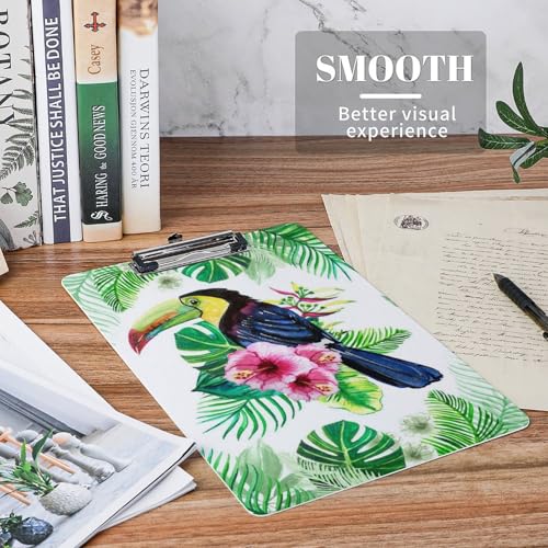 Porte-document oiseau tropical A4 résistant pour protéger vos feuilles