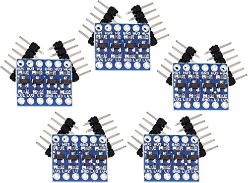 Ya en mundofriki.es: 4 Channel IIC I2C Logic Levels Converter Bi-Directional Module 5V to 3.3V (5pcs)