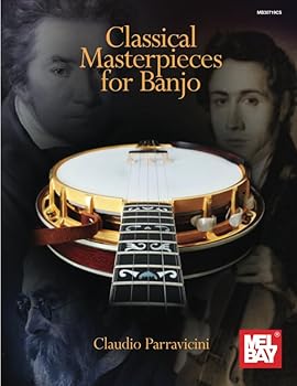 Paperback Classical Masterpieces for Banjo Book