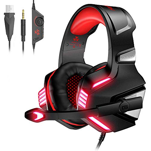  VersionTech Casque Gaming pour PS4 PC Xbox One...