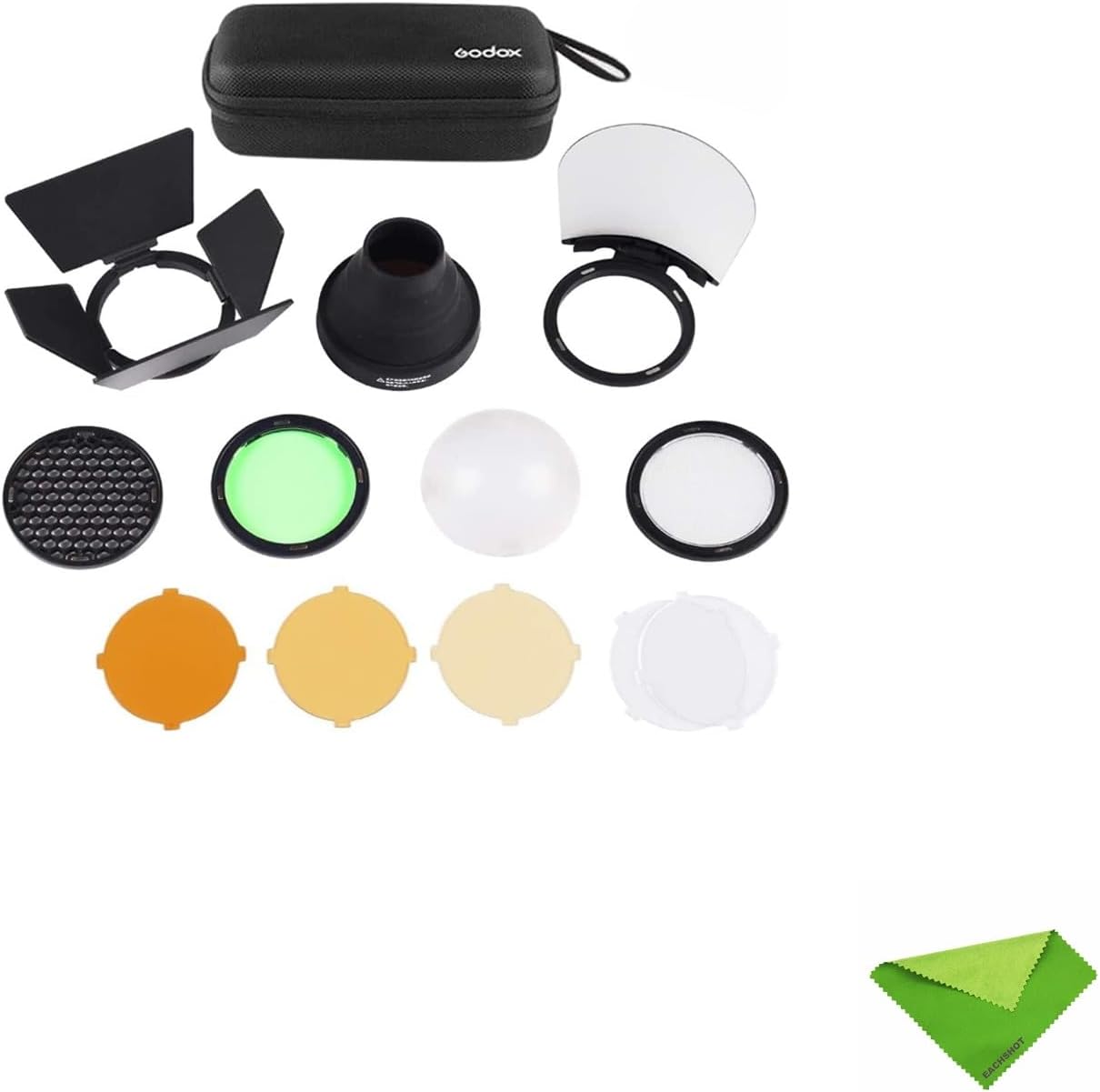 Godox AK-R1 Accessories Kit for V1 V1Pro AD100Pro V100 Round Head Flash and H200R Round Flash Head to AD200/ AD200 Pro/ AD200Pro II Pocket Flash