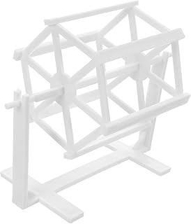 COHEALI Portable Hand Operated Desktop Reeling Machine for Sericulture Education Lightweight Traditional Silk Spinner Whee...