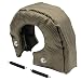LEDAUT T6 Titanium Turbo Cover Blanket Turbocharger Lava Heat Shield Cover Wrap Fit For T5 T6 Turbo With Fastener Springs