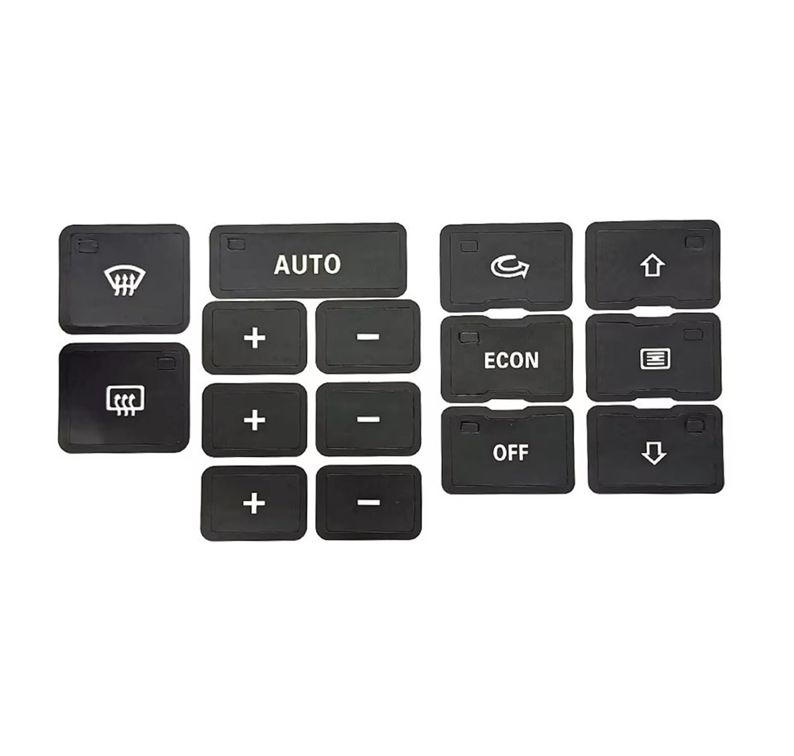 Compatible with A6 C5 Car Air Conditioner Climate AC Switch Button Repair Kit Decal Sticker Decoration Interior Accessories Car Decoration