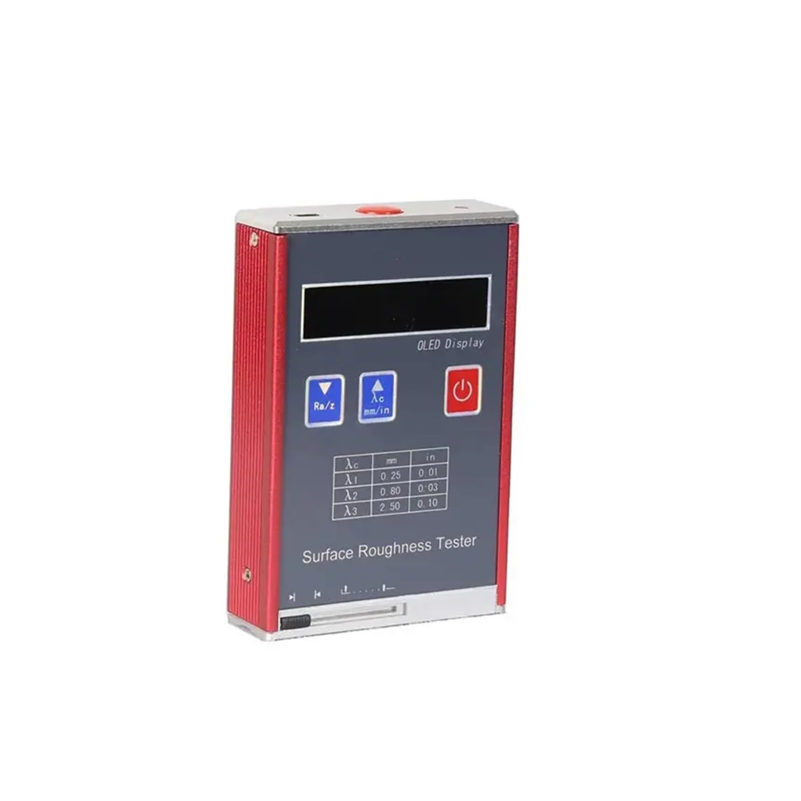 Tester Di Rugosità Superficiale Digitale Con Range Misurazione Ra Rq Da 0,05 A 15, Calibro Profilometro Superficie Portatile,Risultati Affidabili
