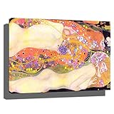 Water Snakes Serpents II 1907 By Gustav Klimt Print Poster Vintage Painting Posters and Prints Canva