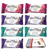 Mrs Tilly's Luxury Gourmet tablet Selection Hamper (Pack of 7 Bars) - 3x Scottish Tablets, 2x Scottish Fudge, 2x Scottish Macaroon Gift Hamper