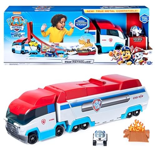 PAW Patrol 6053406 - Launch'N Haul PAW Patroller für True Metal - Fahrzeuge