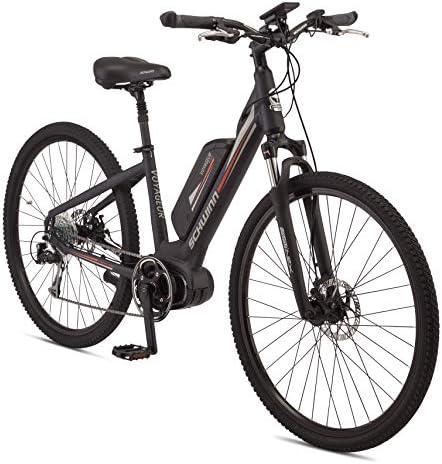 Schwinn Voyageur Electric Bike, Mechanical Disc Brakes