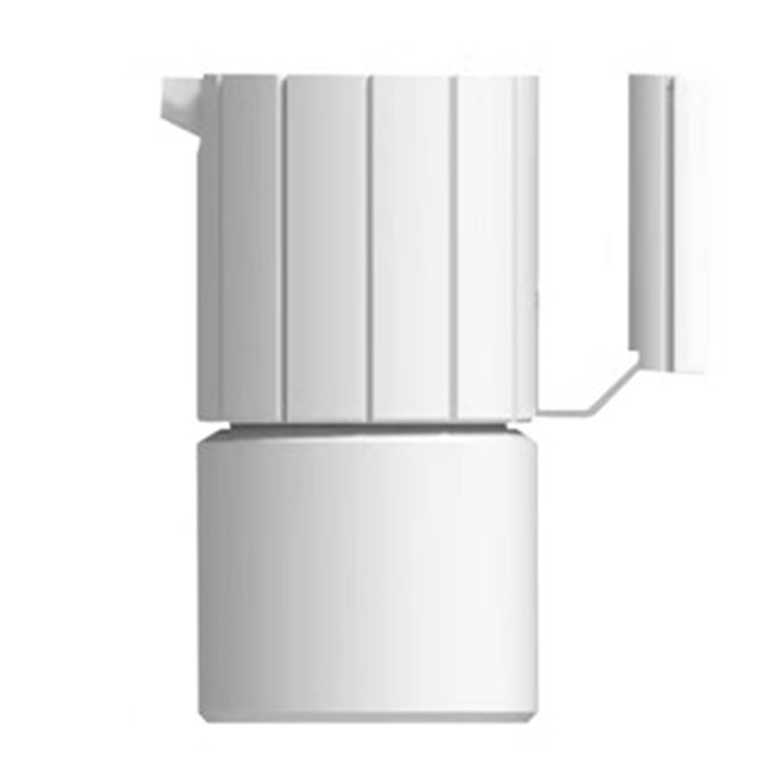 Caffettiera da Fornello, Moka Espresso, Caffettiera Classica in Lega di Alluminio, con Valvola di Sicurezza di Ricambio, per Fornelli a Gas Ed Elettrici