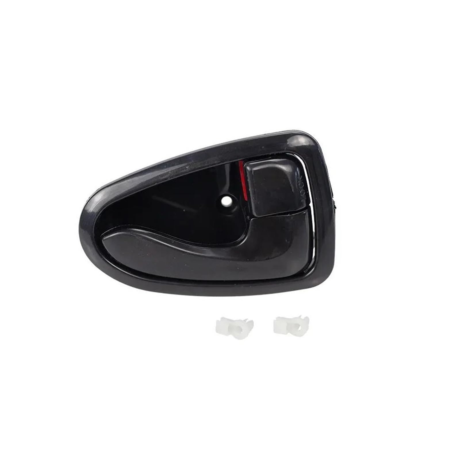 LVXVMOZEOK Interior Door Handle Armrest for Hyundai for Accent for Verna 2000-2006 Car Inner Door Handle Black Chrome Interior 8262025000(Black Right)