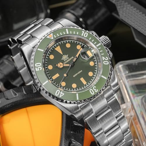 Image of ADDIESDIVE 41MM Men's Quartz Watch Stainless Steel Bracelet Dive Watch