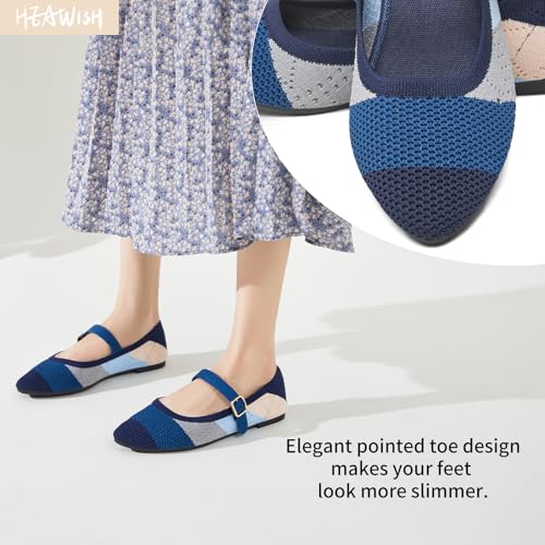 Image of Women's Ballet Flat Mary Jane Flats Slip on Laides Dress Flats with Strap