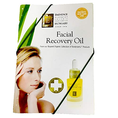 Eminence Facial Recovery Oil Card Sample Set of 6 Travel Size