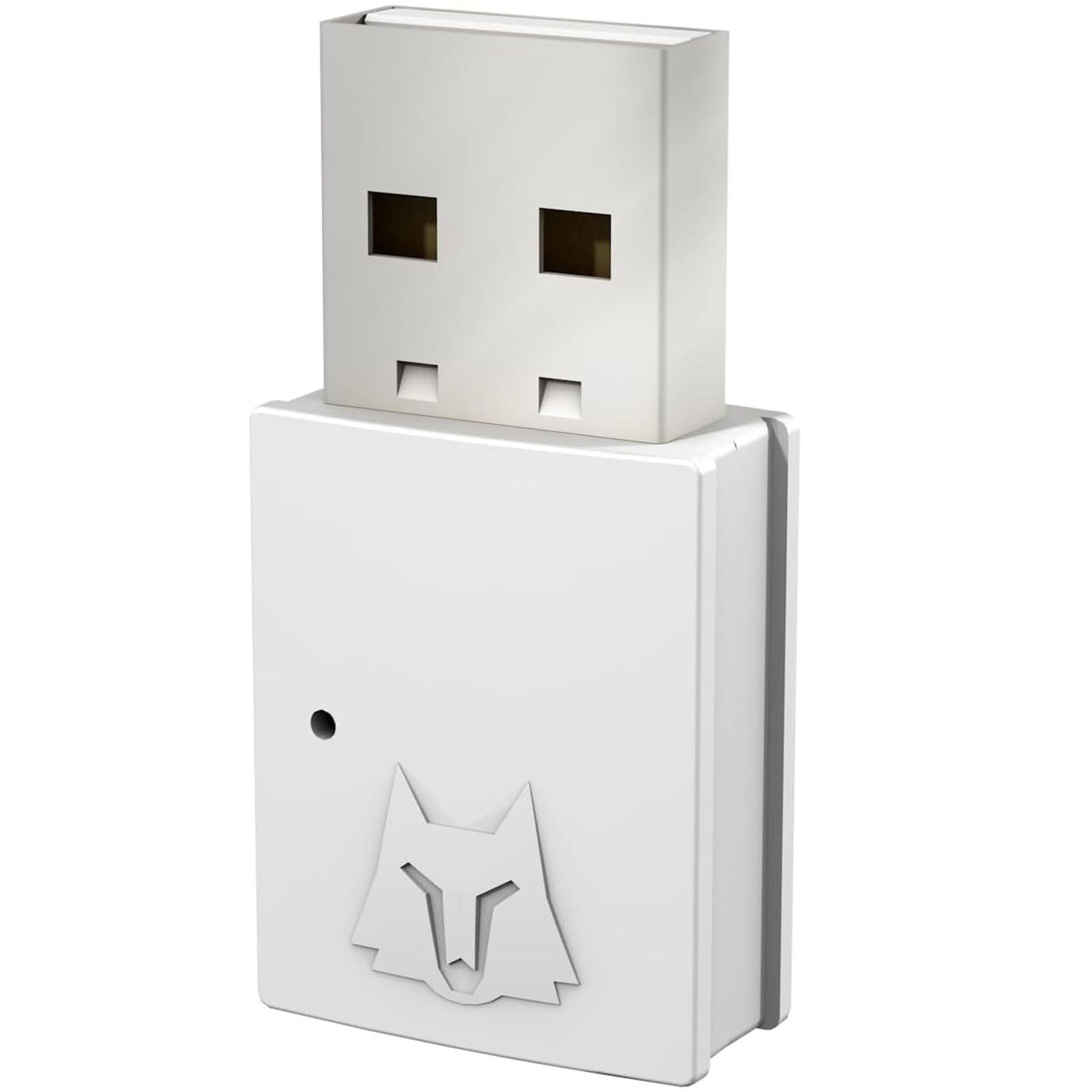 NBCP Wolf U-1 - Adaptateur blanc pour interrupteur, PC, manette PS5 Pro, manette sans fil et adaptateur Bluetooth PS5