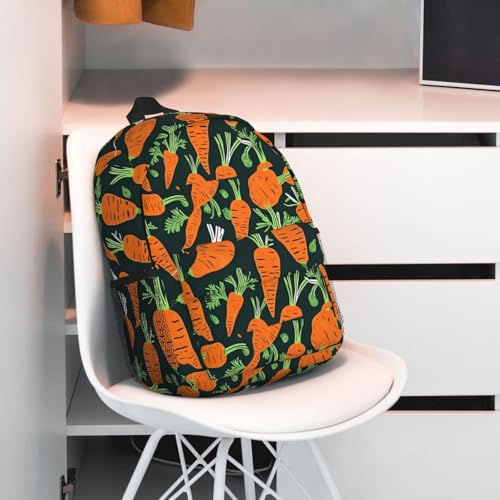 Sac à dos confortable Happy Carrot avec compartiment PC portable