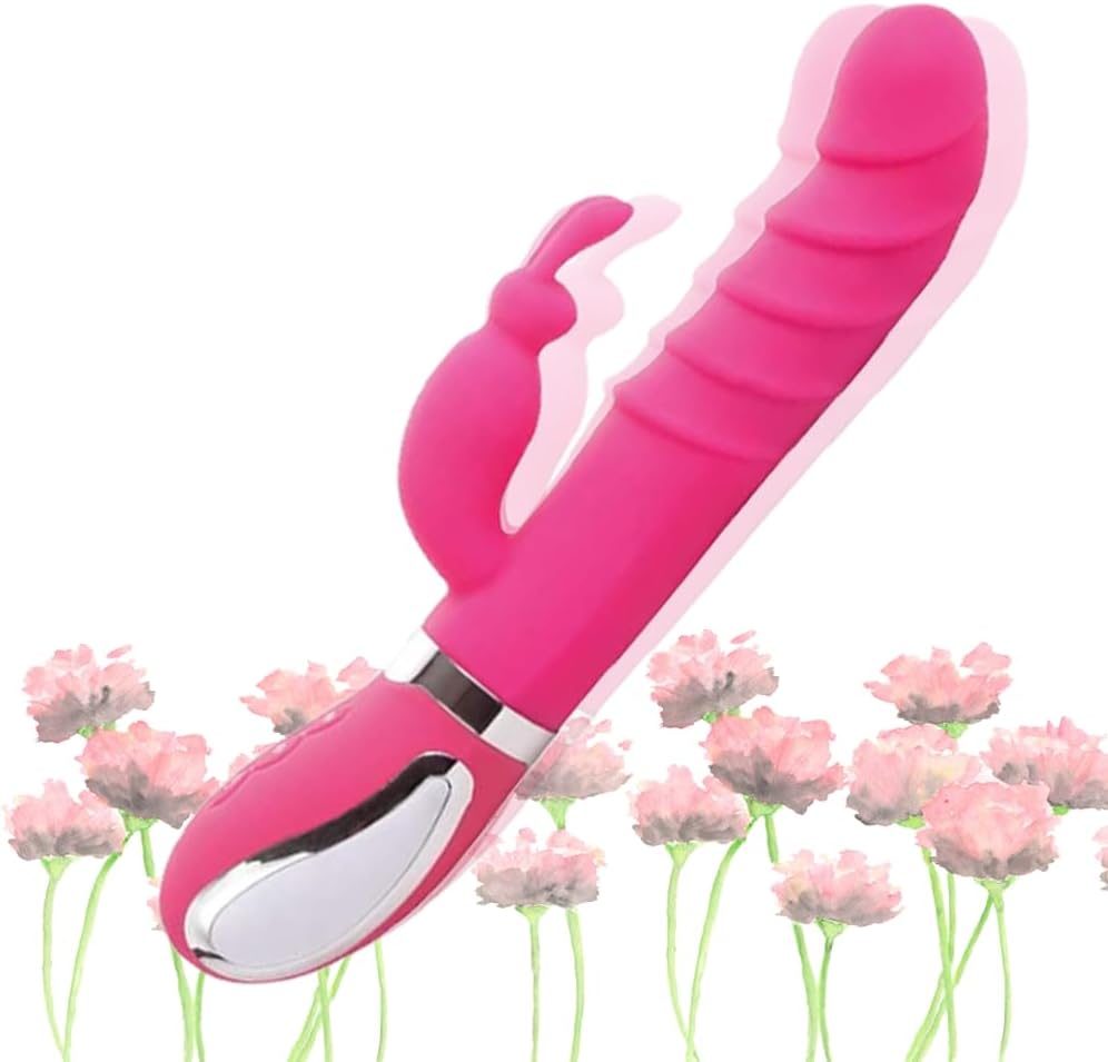 Waterproof Silent Silicone Rabbit Ears Bullet Adult Tools for Women Powerful 12 Modes Handheld Electric Machine Portable Relaxation Games Toys for Your Partner