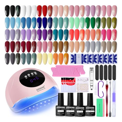 JODSONE Kit lucidante per unghie in gel con U V