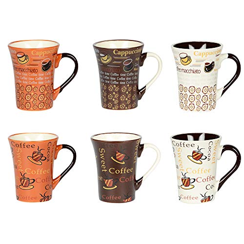 Table Passion - Tasse Collector 15 cl décors assortis (lot de 6)