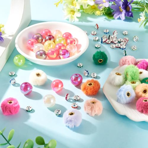 Perles avec strass pour éviter les bijoux ternes et sans originalité