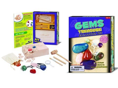 TEDCOGems Treasure Excavation Kit - Dig & Discover Gemstones!