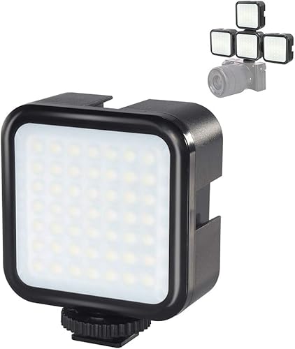 Puluz Mini Video Empalme Luz de Relleno 49 LED 3W para Cámara Video Fotografía YouTube Tiro