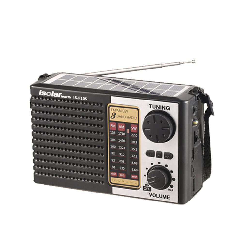 Solar Charging Emergency Radio All Band Wireless Speaker Supports FM/AM/SW Disaster Prevention Accessories