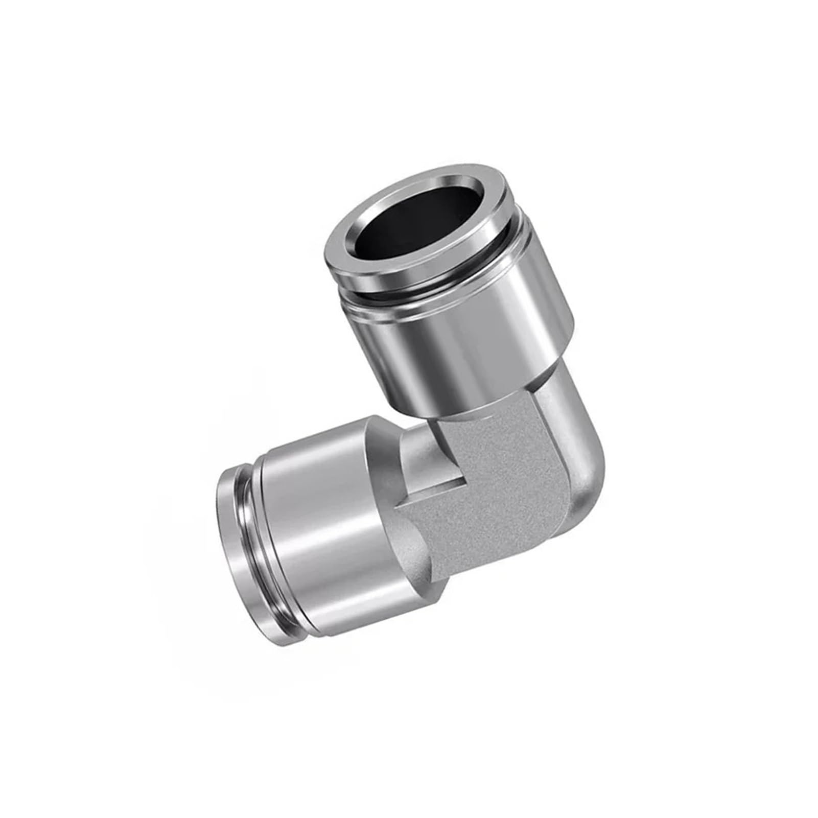10 pezzi PU PV PE PY 4 6 8 10 12 mm in metallo raccordo rapido pneumatico a pressione raccordo tubo aria in acciaio inossidabile 304(PU-8,10 Pcs)