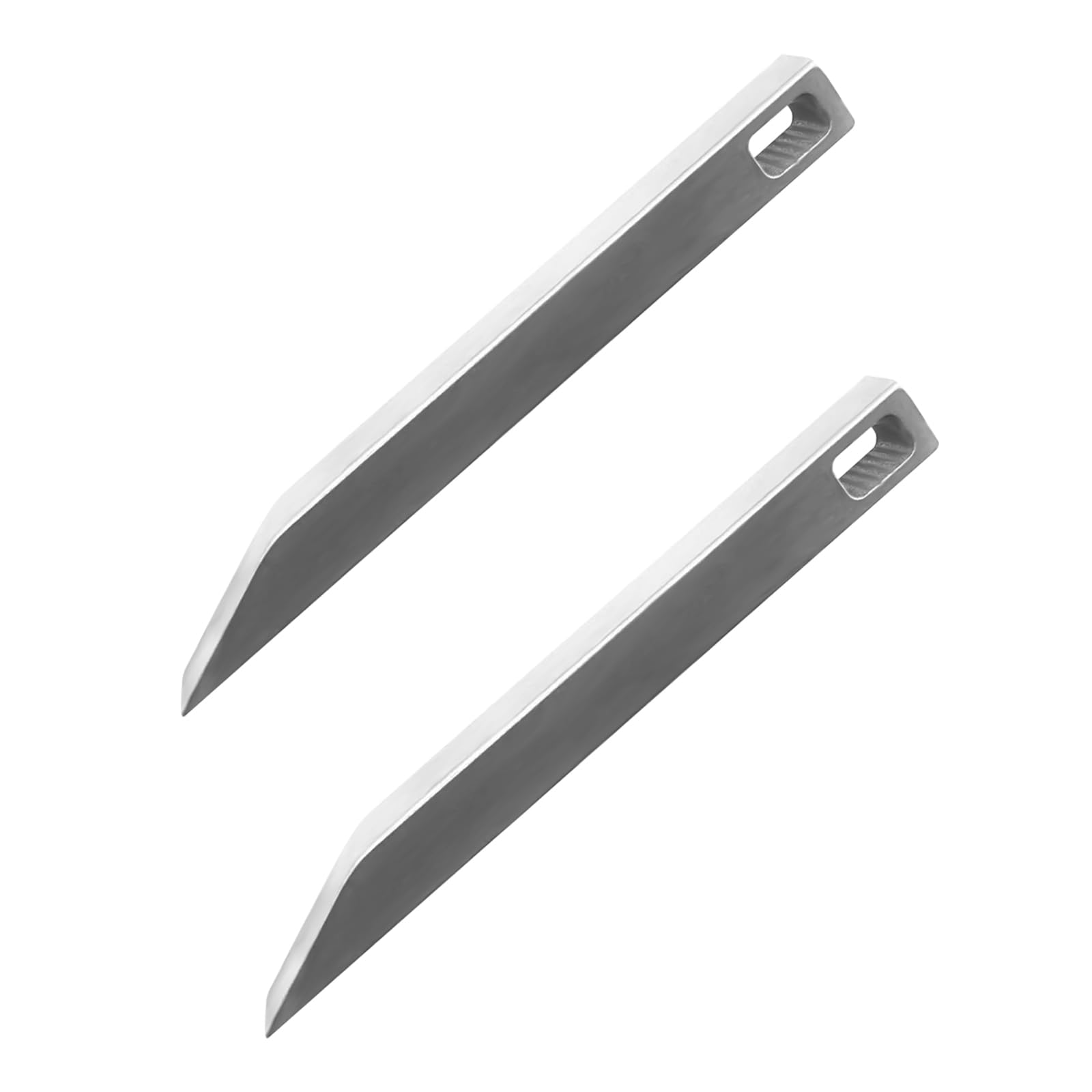 2 Pack EDC Stainless Steel Pry Bar for Every Day Carry Mini Portable Multitool Bottle and Box Opener