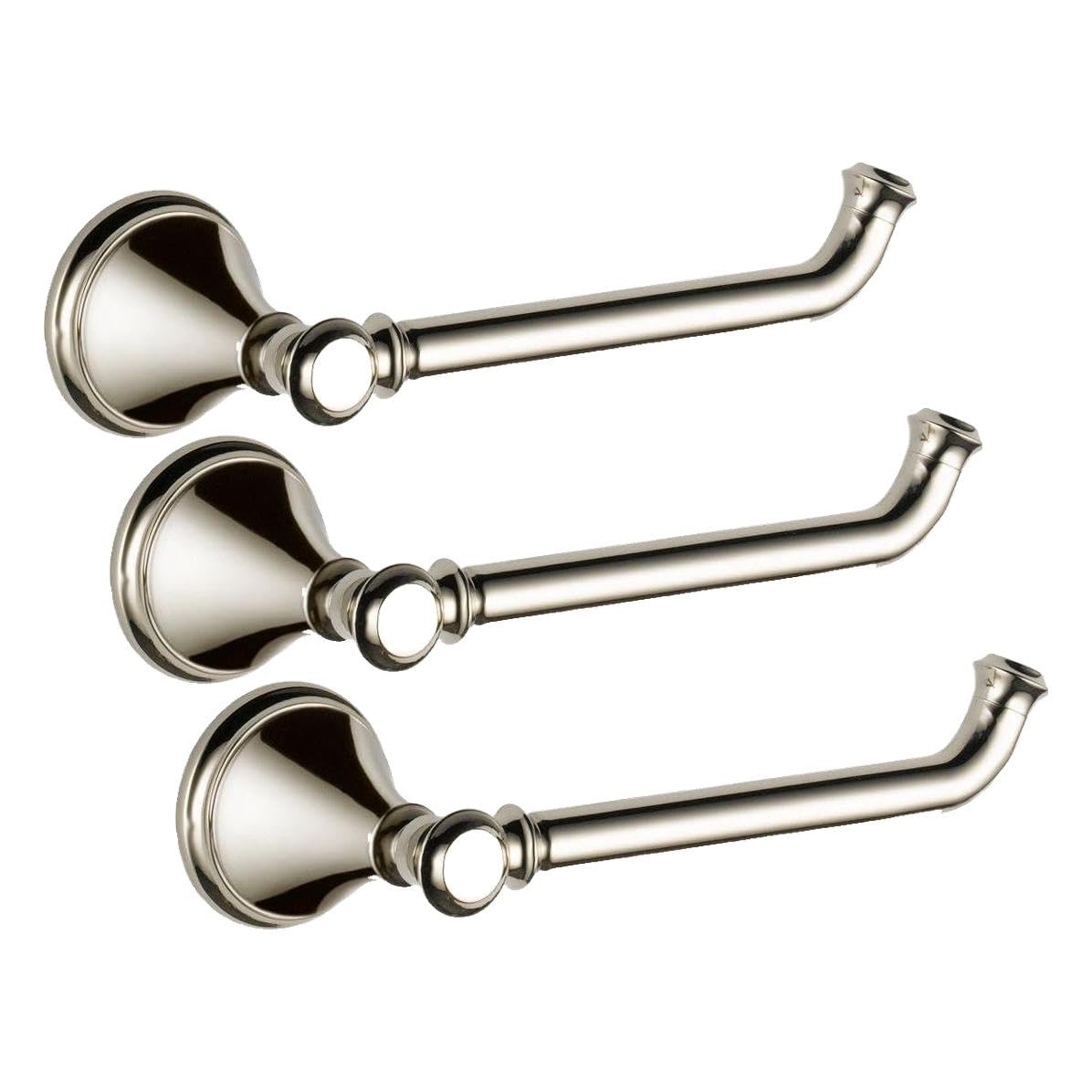 Delta Single Post Toilet Paper Holder | Polished Nickel | Wall Mount | Cassidy Bathroom Accessories — Amazon image 5