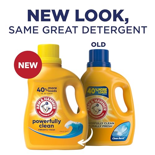 Image of ARM & HAMMER Clean Burst, 105 Loads Liquid Laundry Detergent, 105 fl oz