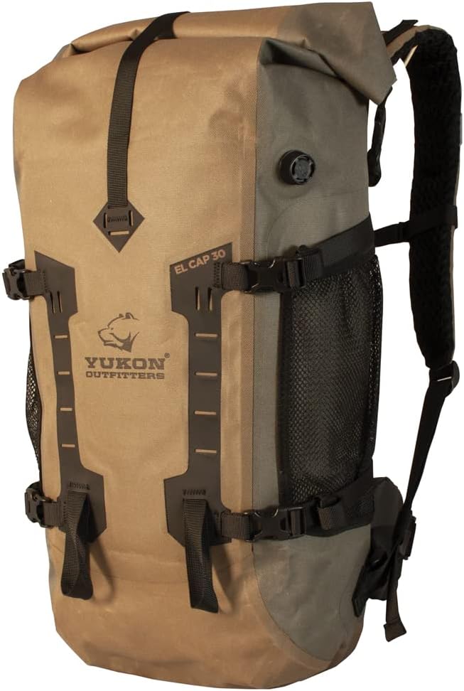 Yukon Outfitters Camping Travelling EDC Everyday Carry El Capitan 30-45L Dry Backpack