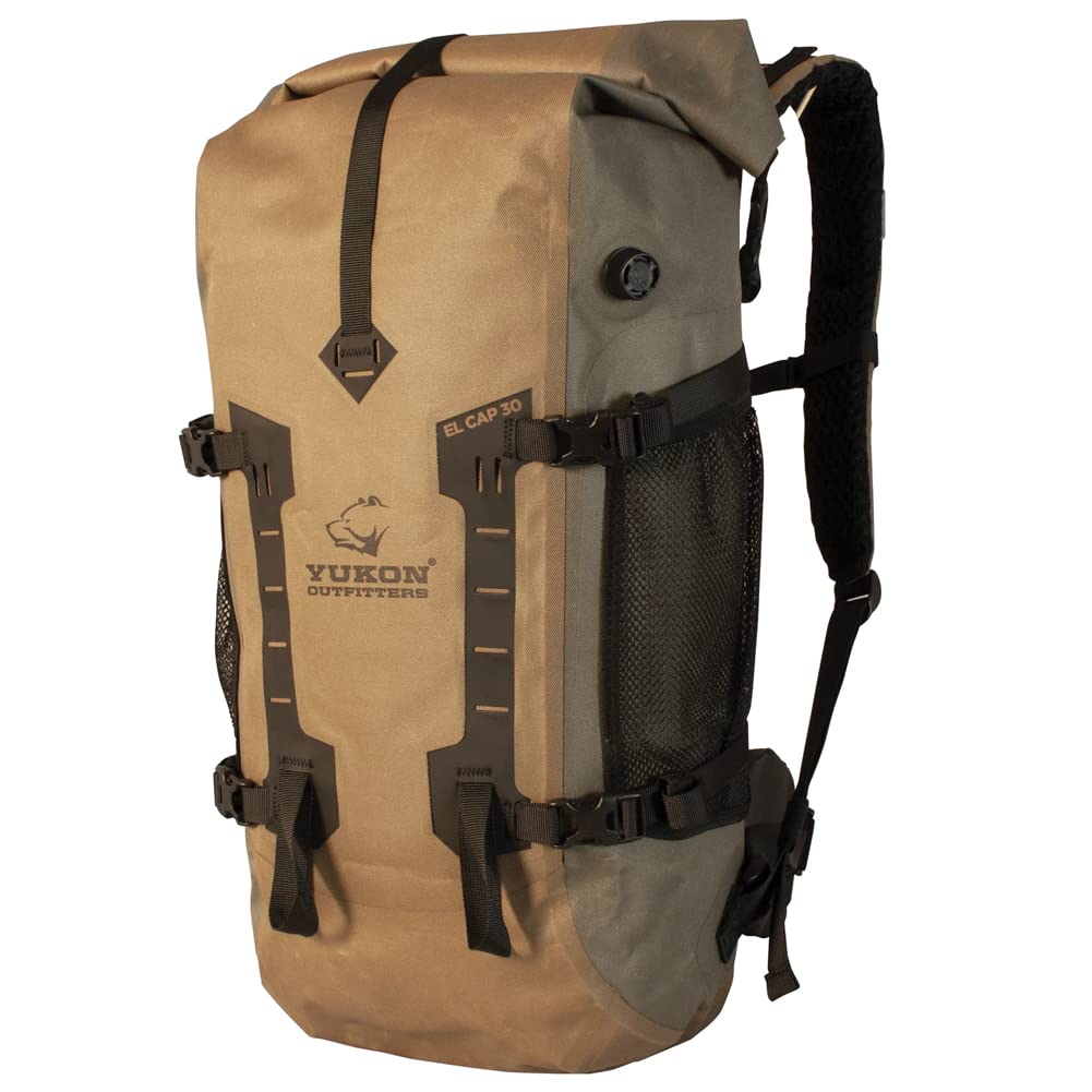 Yukon Outfitters Camping Travelling EDC Everyday Carry El Capitan 30-45L Dry Backpack