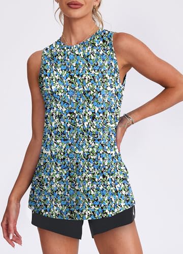 Womens Workout Tank Tops Lightweight Sleeveless Shirts for Women Loose Fit Tops for Athletic Running Tennis Yoga2