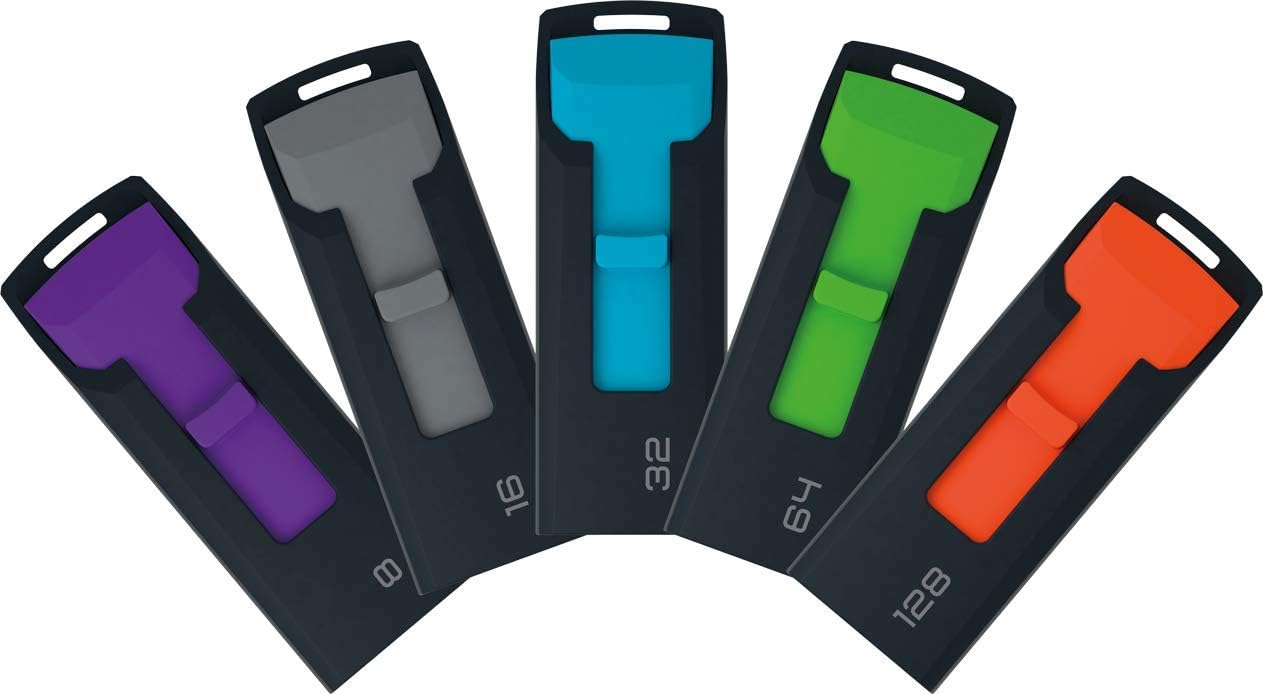 Emtec ECMMD16GC452P3 Flash Drive - 16GB C452 Slide44; Pack of 3